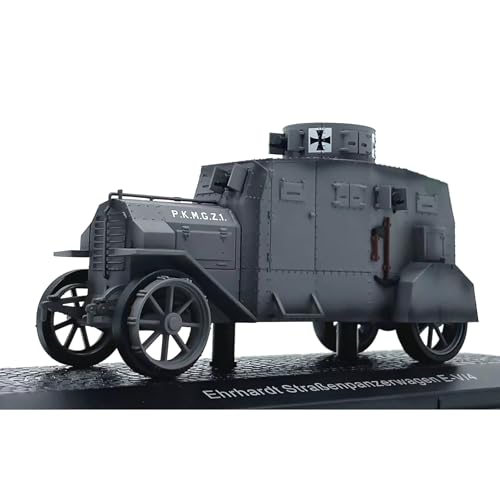 ZEZEFUFU 1:43 Simulation WWI Deutsch Ehrhardt EV4 Panzerwagen Panzer Modell Wissenschaft Ausstellungsmodell von ZEZEFUFU