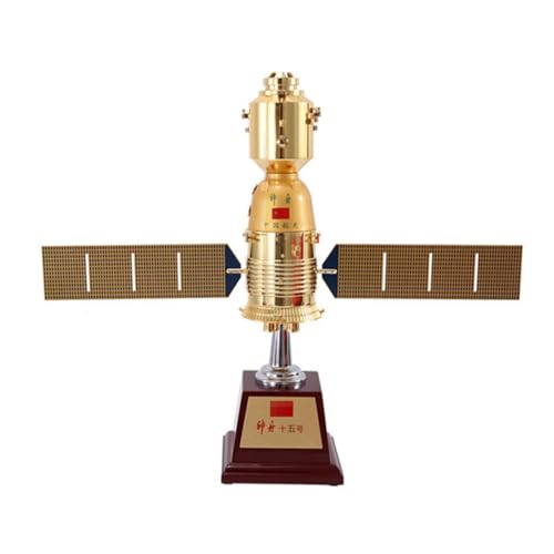 ZEZEFUFU 1:50 Alloy China Shenzhou 15 Raumfahrzeug Modell Luftfahrt Wissenschaft Ausstellungsmodell von ZEZEFUFU