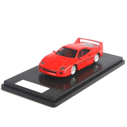 ZEZEFUFU 1:64 Alloy F40 Red Vehicle Car Model Science Exhibition Model von ZEZEFUFU