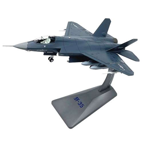 ZEZEFUFU 1:72 Alloy China J-35 Kampfflugzeug Modell Luftfahrt Wissenschaft Ausstellungsmodell von ZEZEFUFU