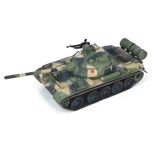 ZEZEFUFU 1:72 Alloy Chinese Type 59 Main Battle Tank Model Armored Vehicle Science Exhibition Model von ZEZEFUFU