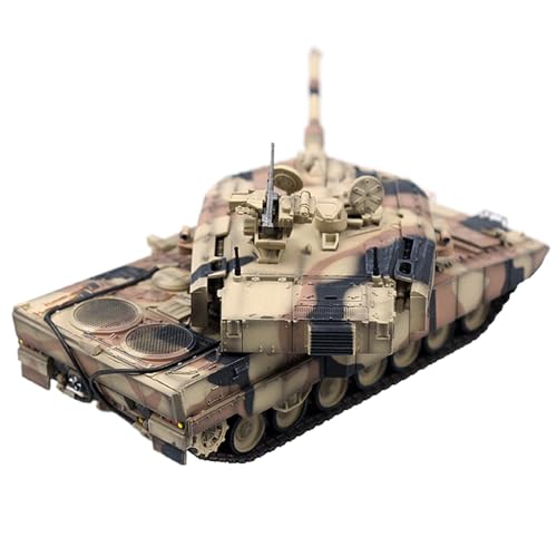 ZEZEFUFU 1:72 Alloy German Leopard 2A7 PRO Main Battle Tank Model Armored Vehicle Science Exhibition Model von ZEZEFUFU