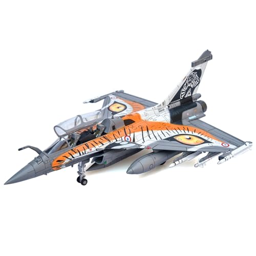 ZEZEFUFU 1:72 Alloy Rafale B Tiger Fighter Airplane Model Aviation Science Exhibition Model von ZEZEFUFU