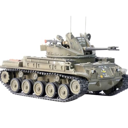 ZEZEFUFU 1:72 Alloy US Army 2nd Field Artillery M42 Panzer Modell Panzer Fahrzeug Wissenschaft Ausstellungsmodell von ZEZEFUFU