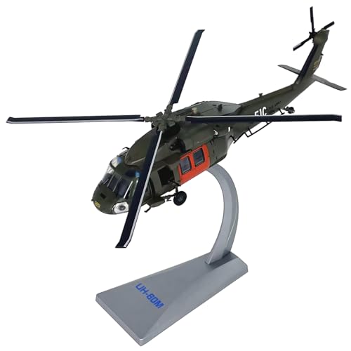 ZEZEFUFU 1:72 Alloy US Army UH-60M Hubschrauber Flugzeug Modell Luftfahrt Wissenschaft Ausstellungsmodell von ZEZEFUFU