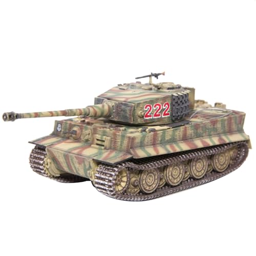 ZEZEFUFU 1:72 Alloy WWII Bundeswehr Sd.Kfz.181 SPzAbt 101 Tiger Panzer Modell Panzer Fahrzeug Wissenschaft Ausstellungsmodell von ZEZEFUFU