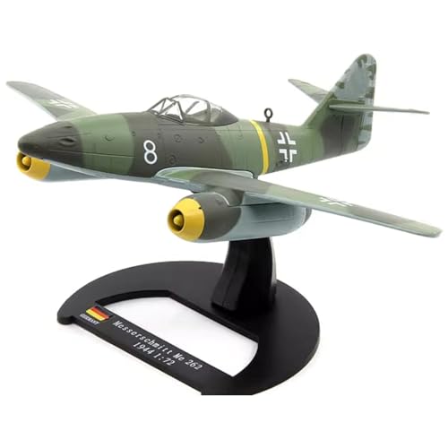 ZEZEFUFU 1:72 Alloy WWII German Messerschmitt Me-262 Kampfflugzeug Modell Luftfahrt Wissenschaft Ausstellungsmodell von ZEZEFUFU