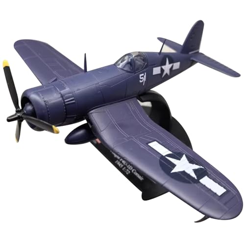 ZEZEFUFU 1:72 Alloy WWII USA Navy F4U Corsair Fighter Plane Model Aviation Science Exhibition Model von ZEZEFUFU