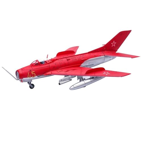 ZEZEFUFU 1:72 Legierung Sowjetisches MiG-19 Kampfflugzeug Modell Luftfahrt Wissenschaft Ausstellungsmodell von ZEZEFUFU