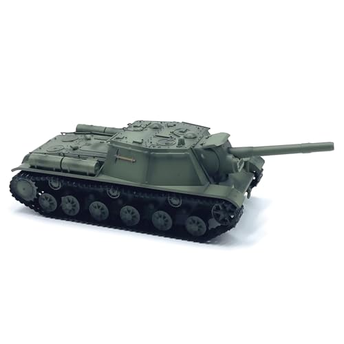 ZEZEFUFU 1:72 Sowjetisches SU-152 Panzermodell Panzer Fahrzeug Wissenschaft Ausstellungsmodell von ZEZEFUFU