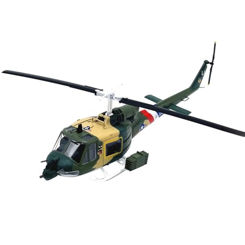 ZEZEFUFU 1:72 US UH-1F Hubschrauber Flugzeugmodell Luftfahrt Wissenschaft Ausstellungsmodell von ZEZEFUFU