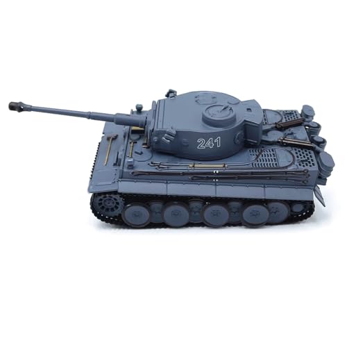 ZEZEFUFU Maßstab 1:72 WWII Deutscher Tiger I Panzermodell Militär Panzer Fahrzeug Panzer Modell für Sammlung Geschenk von ZEZEFUFU