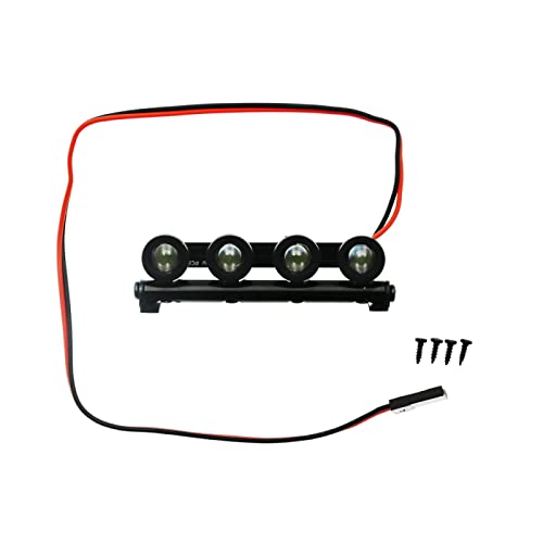 ZEZEFUFU RC Auto Dach Licht Hohe Helligkeit Weißes Licht DIY Teile für TRX4M Defender 1/18 RC Crawler ZEZEFUFU RC Auto Dach Licht Hohe Helligkeit Weißes Licht DIY Teile für TRX4M Defender 1/18 RC Crawler von ZEZEFUFU
