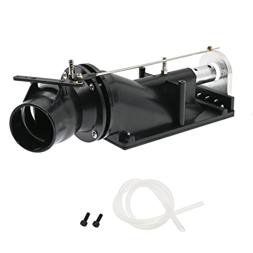 ZEZEFUFU Wasserschieber für 775 Bürstenmotoren für 800 mm - 1200 mm Länge, RC Boot Thruster Jet mit 1 Stück Länge 60 mm Wasserkühlrohr von ZEZEFUFU