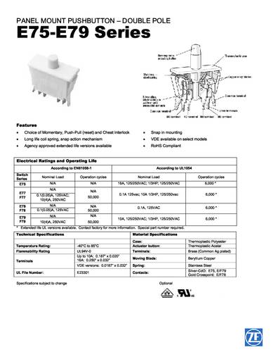 ZF E78-40A Druckschalter von ZF