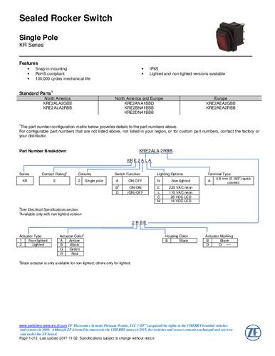 ZF KRE2DNA1BBB Wippschalter von ZF