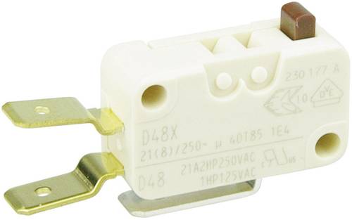 ZF D459-V3RA Mikroschalter D459-V3RA 250 V/AC 16A 1 x Ein/(Ein) tastend 1St. von ZF