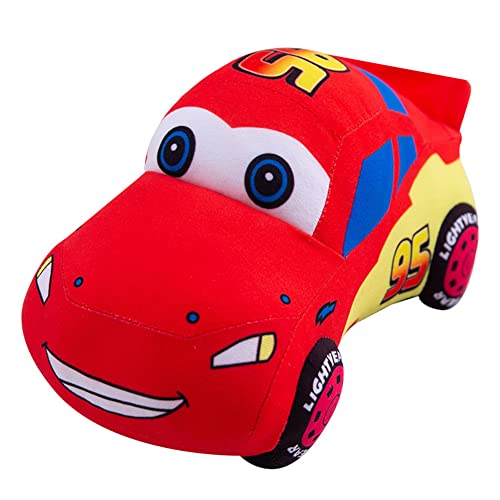 ZGCXRTO Auto-Plüschtiere,25cm Rennsport Plüschtiere,Kinderspielzeug,Plüschpuppe Niedliches Cartoon Cars Plüschtier Niedliche Puppe Superweich für Kinder von ZGCXRTO