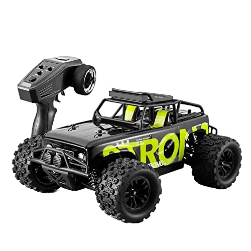 ZGDHWCR Geländegängige RC-Trucks im Maßstab 1:18, 2,4 GHz Off-Road-Kletter-RC-Fahrzeug, 50 km/h Hochgeschwindigkeits-4WD-Fernbedienungsauto, elektrisches Spielzeug-Rennauto, Ki von ZGDHWCR