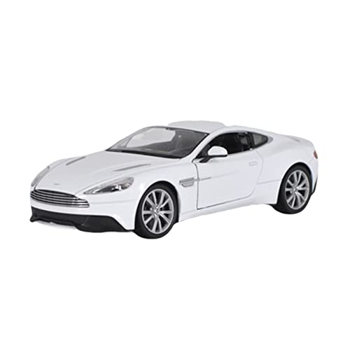 ZHAOFEI 1 24 Für Aston Db9 V12 Zinklegierung Simulation Zurückziehen Automodell Erwachsene (Weiß) von ZHAOFEI