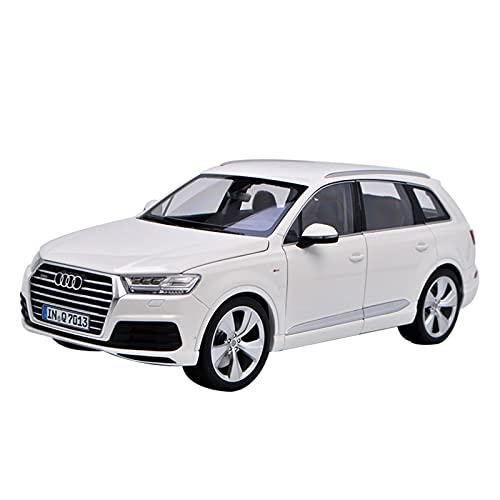 ZHAOFEI 1 24 Für Audi Q7 Simulation Legierung Zurückziehen Automodell Offroad-Modell Mit Sound Und Licht Für Kindergeschenk(Weiß) von ZHAOFEI