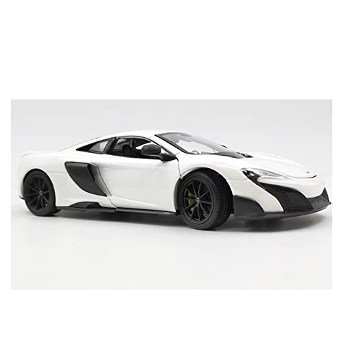 ZHAOFEI 1 24 Für McLaren 675lt Simulation Legierung Druckguss Zurückziehen Automodell Erwachsene Heimtextilien(Weiß) von ZHAOFEI