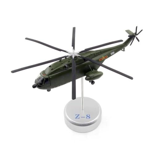 ZHAOFEI 1:144 for Straight 8 Helikopter Druckguss-Fertigflugzeugmodell Erwachsenensammlung Geschenke Und Spielzeug Kunsthandwerk(Green) von ZHAOFEI