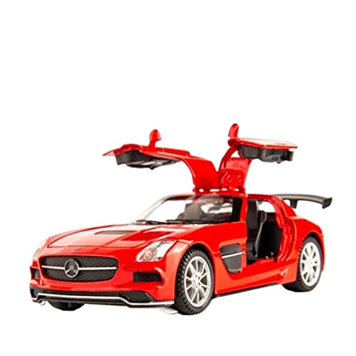 ZHAOFEI 1:32 for Benzs SLS AMG-GT Druckguss Automodell Zinklegierung Guss Kinderspielzeug Geschenk(Rot) von ZHAOFEI