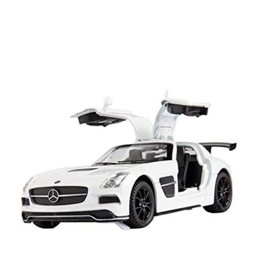 ZHAOFEI 1:32 for Benzs SLS AMG-GT Druckguss Automodell Zinklegierung Guss Kinderspielzeug Geschenk(Weiß) von ZHAOFEI