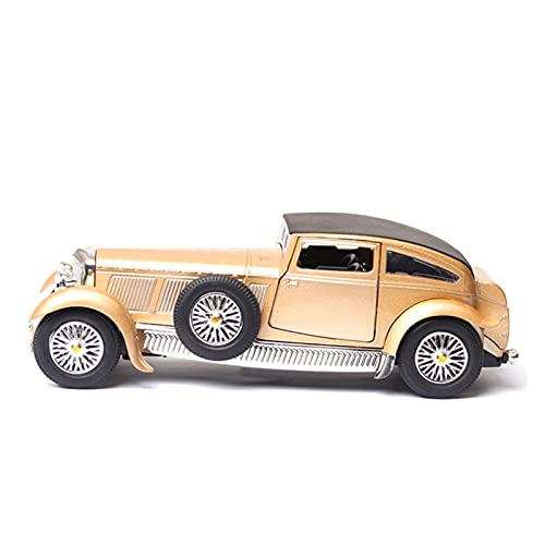 ZHAOFEI Für Bentley Bentley 1:28 Simulation Druckgusslegierung Zurückziehen Oldtimer Modell Spielzeug Dekoration Sammlung(Gold) von ZHAOFEI