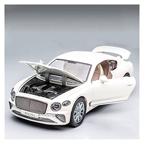 ZHAOFEI Für Bentley GT 1 24 Simulation Druckgusslegierung Automodell Spielzeug Heimtextilien Zurückziehen(Weiß) von ZHAOFEI