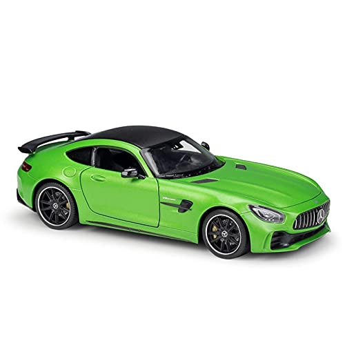 ZHAOFEI Für Mercedes-Benz AMG GT R 1:24 Kinderauto Spielzeug Erwachsene Sammlerstücke Spielzeugautomodell(Grün) von ZHAOFEI