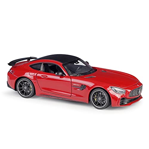 ZHAOFEI Für Mercedes-Benz AMG GT R 1:24 Kinderauto Spielzeug Erwachsene Sammlerstücke Spielzeugautomodell(Rot) von ZHAOFEI