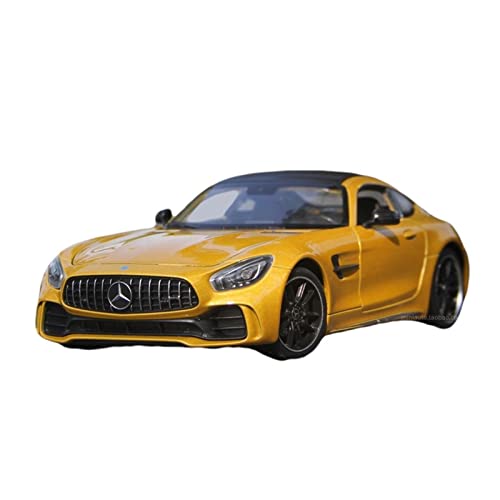 ZHAOFEI for Mercedes-Benz AMA. Supercar-Modell-Legierung-Automodell-Simulation Sammlungs-Ornamente 1:24(Yellow) von ZHAOFEI