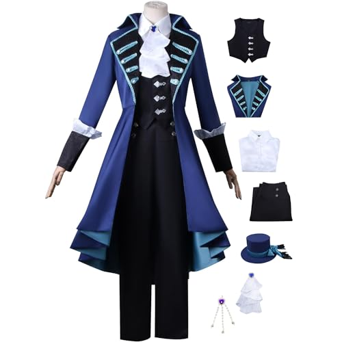 ZHAOSJ Vertin Cosplay Game Reverse 1999 Kostüm Outfit Kleid Anzug Komplettset Halloween von ZHAOSJ