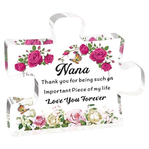Geschenke Für Mutter Elegante Geburtstagsgeschenke Graviertes Acrylblock Puzzle Stück 3.94x3.38inch Muttertag Geburtstagsgeschenk Geschenke Für Mutter Elegante Geburtstagsgeschenke Graviertes Acrylblock Puzzle Stück 3.94x3.38inch Muttertag Geburtstagsgeschenk von ZHENNB