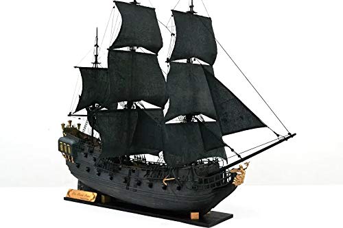 ZHL Model The Black Pearl Ship Model Kit Scale 1:65 L:800mm H:700mm W:280mm Golden Version … … von ZHL