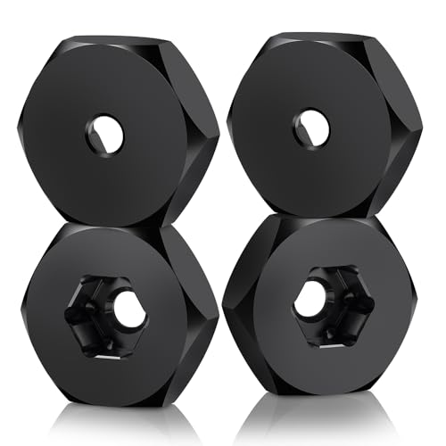 ZHRCFUN 4 Stück 5mm to 12mm Rad Hex Nabe Adapter für WPL 1/10 D12 2wd RC Autos LKW Upgrade Teile ZHRCFUN 4 Stück 5mm to 12mm Rad Hex Nabe Adapter für WPL 1/10 D12 2wd RC Autos LKW Upgrade Teile von ZHRCFUN