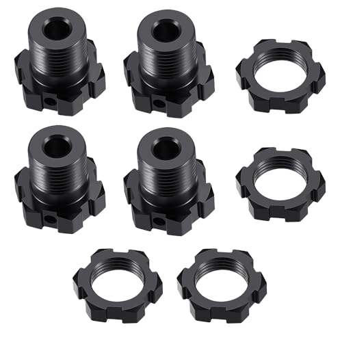 ZHRCFUN 4 Stücke 14mm zu 17mm Rad Hex Nabe Radnabe Adapter für TRX E-REVO2.0 & Revo3.3 1/10 RC Autos LKW Upgrades Zubehör ZHRCFUN 4 Stücke 14mm zu 17mm Rad Hex Nabe Radnabe Adapter für TRX E-REVO2.0 & Revo3.3 1/10 RC Autos LKW Upgrades Zubehör von ZHRCFUN