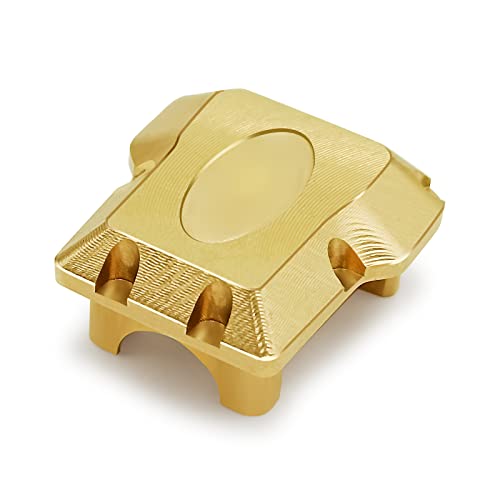 ZHRCFUN Messing Vordere Hintere Differential Achsabdeckung für 1/18 TRX-4M TRX4M Bronco Defender RC Crawler Auto Upgrade Teile ZHRCFUN Messing Vordere Hintere Differential Achsabdeckung für 1/18 TRX-4M TRX4M Bronco Defender RC Crawler Auto Upgrade Teile von ZHRCFUN