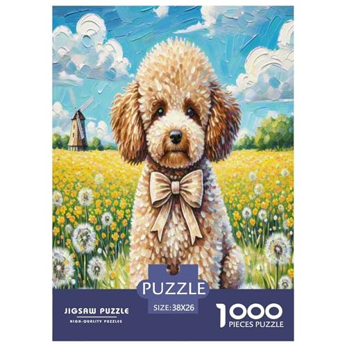Bichon Frisé Puzzle 1000 Teile Schwer Puzzle Spielzeug Lernspiel Impossible Herausforderungsspielzeug Für Erwachsene Kinder 38x26cm/1000pcs Bichon Frisé Puzzle 1000 Teile Schwer Puzzle Spielzeug Lernspiel Impossible Herausforderungsspielzeug Für Erwachsene Kinder 38x26cm/1000pcs von ZHUICHENG