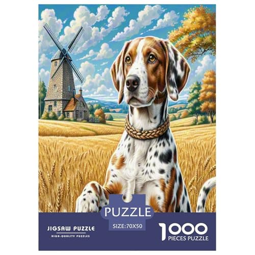 Deutscher kurzhaariger Zeiger Puzzles 1000-teilige Schwer Puzzle Spielzeug Lernspiel Impossible Herausforderungsspielzeug Für Erwachsene Kinder 70x50cm/1000pcs Deutscher kurzhaariger Zeiger Puzzles 1000-teilige Schwer Puzzle Spielzeug Lernspiel Impossible Herausforderungsspielzeug Für Erwachsene Kinder 70x50cm/1000pcs von ZHUICHENG