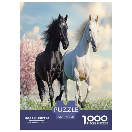 Fine Pferd Puzzles 1000 Teile Schwer Puzzle Spielzeug Lernspiel Impossible Herausforderung Spielzeug Für Erwachsene Und Kinder in Bewährter 70x50cm/1000pcs Fine Pferd Puzzles 1000 Teile Schwer Puzzle Spielzeug Lernspiel Impossible Herausforderung Spielzeug Für Erwachsene Und Kinder in Bewährter 70x50cm/1000pcs von ZHUICHENG