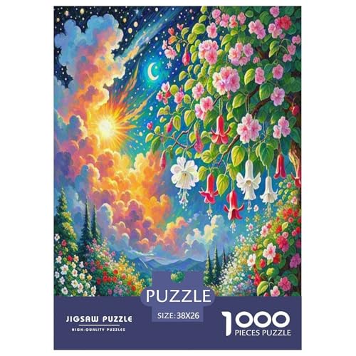 Fuchsien Hybrida Puzzle 1000-teilige Schwer Puzzle Spielzeug Lernspiel Impossible Herausforderungsspielzeug Für Erwachsene Und Kinder in Bewährter 38x26cm/1000pcs Fuchsien Hybrida Puzzle 1000-teilige Schwer Puzzle Spielzeug Lernspiel Impossible Herausforderungsspielzeug Für Erwachsene Und Kinder in Bewährter 38x26cm/1000pcs von ZHUICHENG