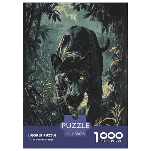 Leopard Puzzle 1000-teilige Schwer Puzzle Spielzeug Lernspiel Impossible Herausforderungsspielzeug Für Erwachsene Kinder 38x26cm/1000pcs Leopard Puzzle 1000-teilige Schwer Puzzle Spielzeug Lernspiel Impossible Herausforderungsspielzeug Für Erwachsene Kinder 38x26cm/1000pcs von ZHUICHENG