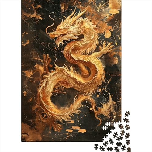 Loong Puzzle 1000 Teile Puzzle Für Erwachsene Und Kinder Ab 14 Jahren Puzzel 1000pcs (75x50cm) von ZHUICHENG