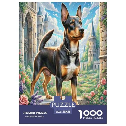Miniatur Pinscher Puzzles 1000 Teile Schwer Puzzle Spielzeug Lernspiel Impossible Herausforderung Spielzeug Für Erwachsene Und Kinder Ab 12 Jahren 38x26cm/1000pcs Miniatur Pinscher Puzzles 1000 Teile Schwer Puzzle Spielzeug Lernspiel Impossible Herausforderung Spielzeug Für Erwachsene Und Kinder Ab 12 Jahren 38x26cm/1000pcs von ZHUICHENG