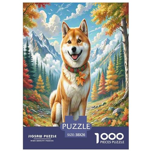 Shiba Inu Puzzle 1000-teilige Schwer Puzzle Spielzeug Lernspiel Impossible Herausforderung Spielzeug Für Erwachsene Und Kinder in Bewährter 38x26cm/1000pcs Shiba Inu Puzzle 1000-teilige Schwer Puzzle Spielzeug Lernspiel Impossible Herausforderung Spielzeug Für Erwachsene Und Kinder in Bewährter 38x26cm/1000pcs von ZHUICHENG