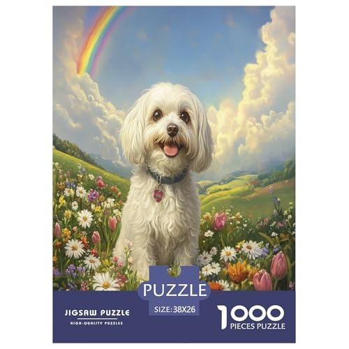 Shih Tzu Puzzles 1000 Teile Schwer Puzzle Spielzeug Lernspiel Impossible Herausforderungsspielzeug Für Erwachsene Kinder 38x26cm/1000pcs Shih Tzu Puzzles 1000 Teile Schwer Puzzle Spielzeug Lernspiel Impossible Herausforderungsspielzeug Für Erwachsene Kinder 38x26cm/1000pcs von ZHUICHENG