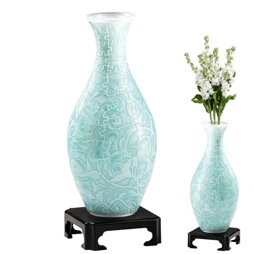 3D Puzzle Vase, 3D Blumenvase Puzzle 160 Teile 3D Puzzle Blumenvase 3D Kunst Puzzlevase Kreative Dekorative Jigsaw Vase Blumenvase Für Blumen Und Blumenstrauß Arrangements, Heimdekoration von ZHUMCCY